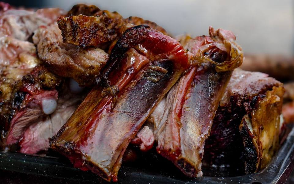Resting, Searing, and Slicing the Finished Rib Roast